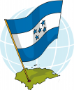 Honduras Flag Clipart