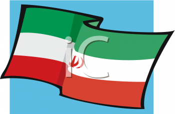 Iran Flag Clipart
