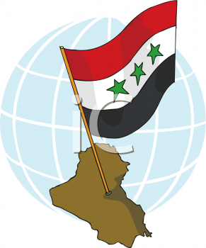 Iraq Flag Clipart