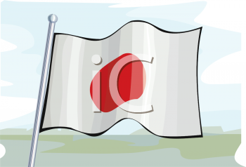 Japan Flag Clipart