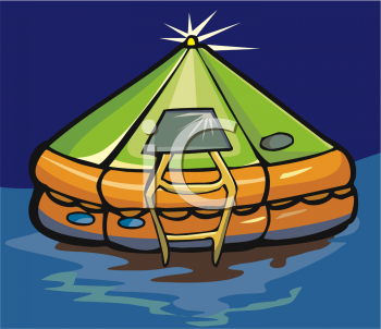 Raft Clipart