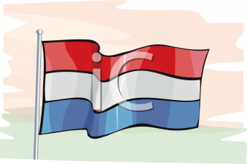 Luxembourg Flag Clipart