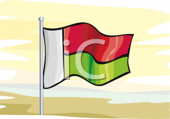 Madagascar Flag Clipart