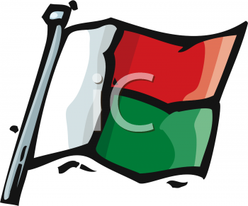 Madagascar Flag Clipart