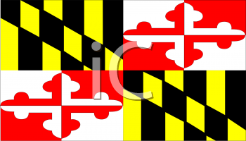 Maryland Flag Clipart