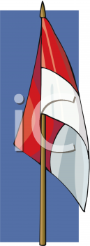Monaco Flag Clipart