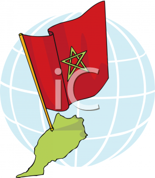 Morocco Flag Clipart