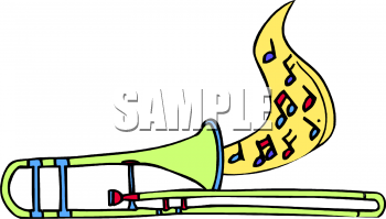 Trombone Clipart