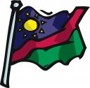 Namibia Flag Clipart