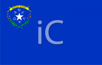 Nevada Flag Clipart