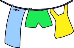 Free Laundry Clipart