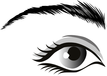 Free Colored Eyeball Clipart