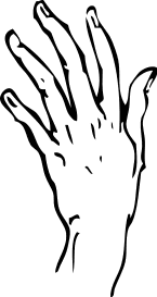 Free Hand Coloring page Clipart
