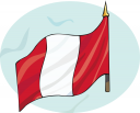Peru Flag Clipart