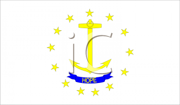 Rhode Island Flag Clipart