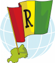 Rwanda Flag Clipart