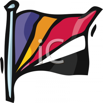 Seychelles Flag Clipart
