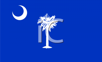 South Carolina Flag Clipart