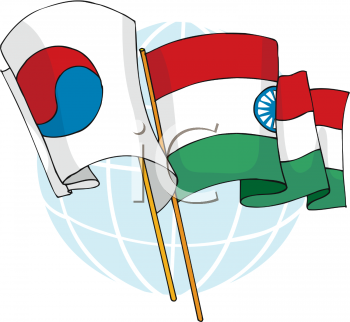 India Flag Clipart