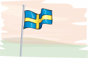 Sweden Flag Clipart