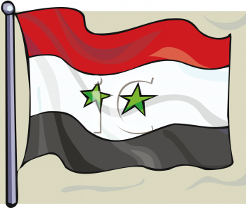 Syria Flag Clipart
