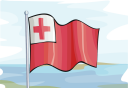 Tonga Flag Clipart