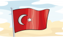 Turkey Flag Clipart