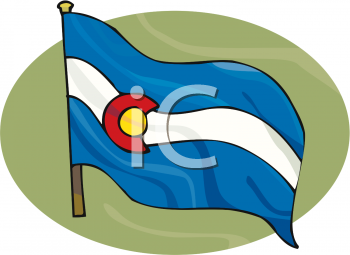 Colorado Flag Clipart