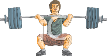 Weightlifting Clipart