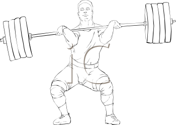 Weightlifting Clipart